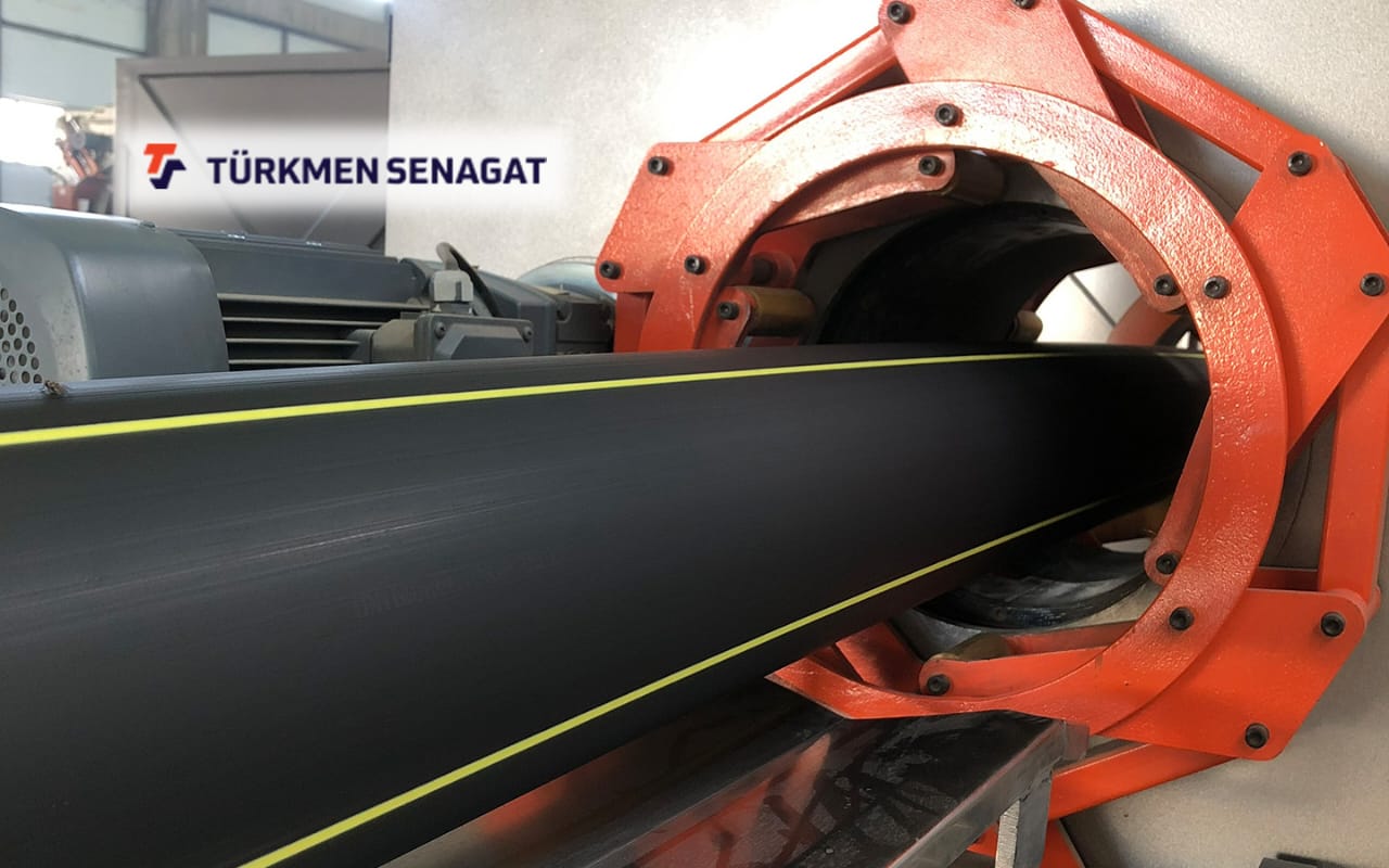 Гладкие газовые трубы из HDPE